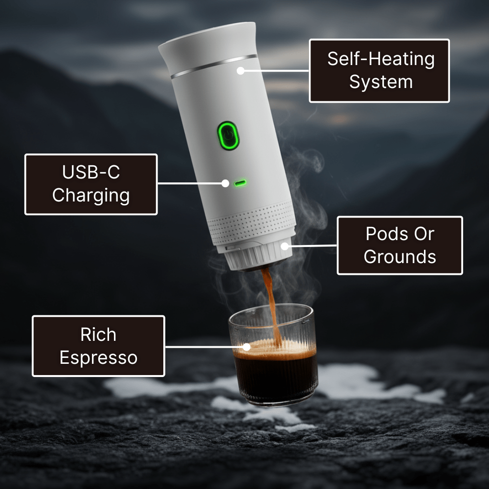 RoamPresso Nano - Portable Espresso Machine