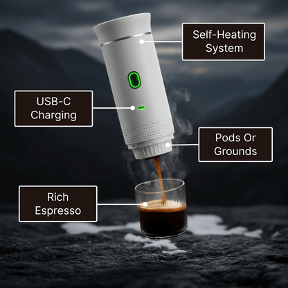 RoamPresso Nano - Portable Espresso Machine